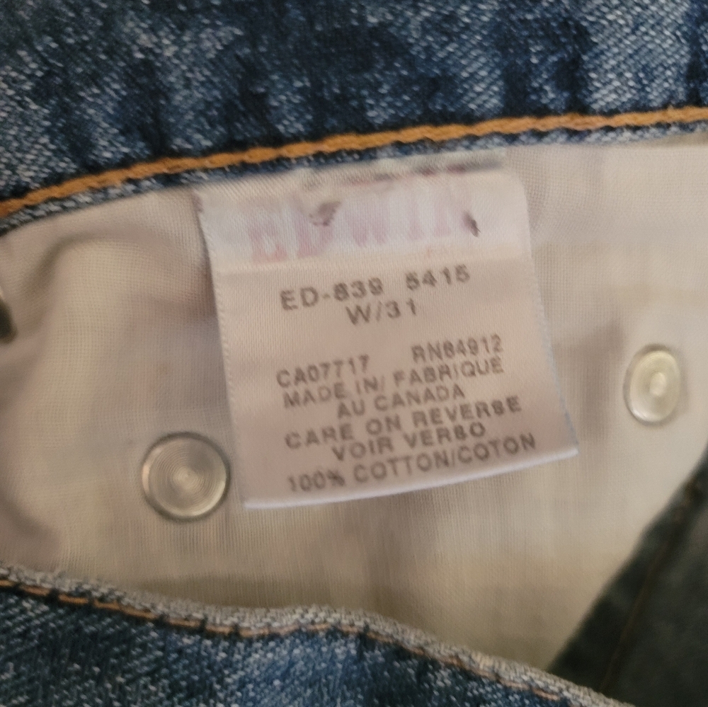 Edwin Japanese Denim 31 - Picture 3 of 4